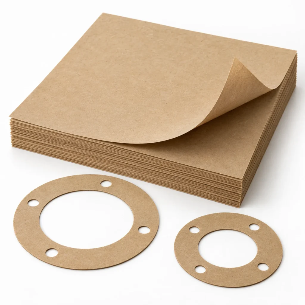 Gasket Paper on a white background