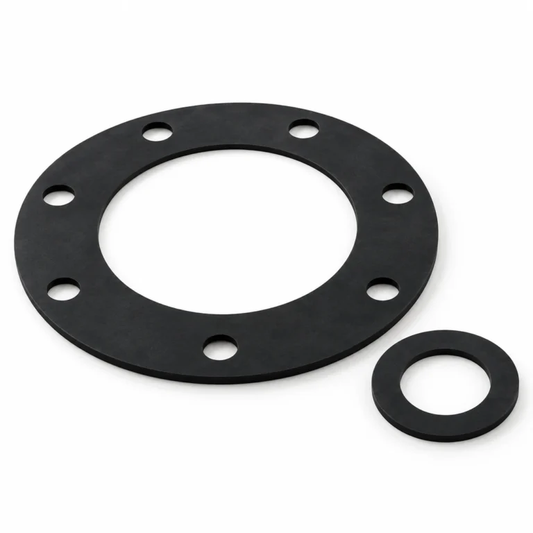 Hypalon Gaskets on a white background