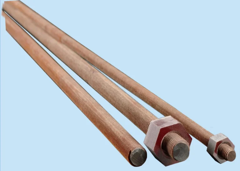 Laminated wood threaded fasteners with hexagonal nuts
