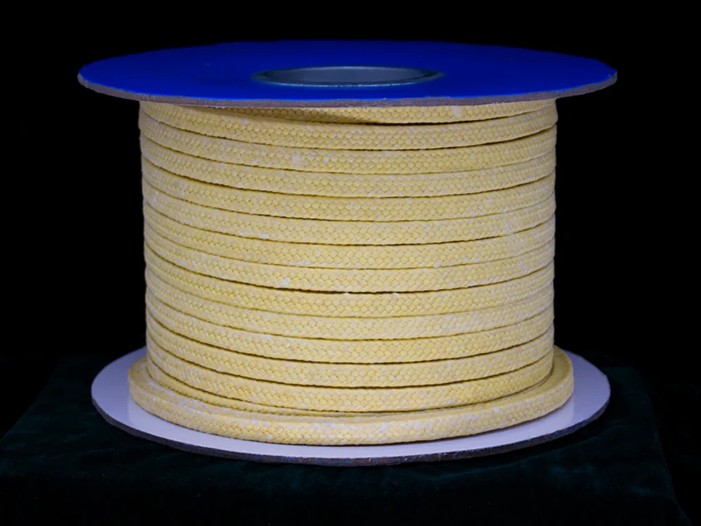 PTFE-impregnated aramid packing