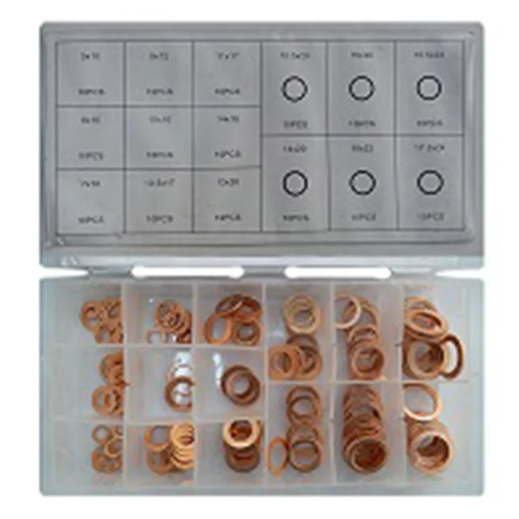 Copper ring examples in the solid-metal gasket range